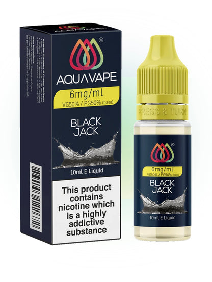 AQUAVAPE
BLACK JACK E-LIQUID BY AQUAVAPE - 10ML