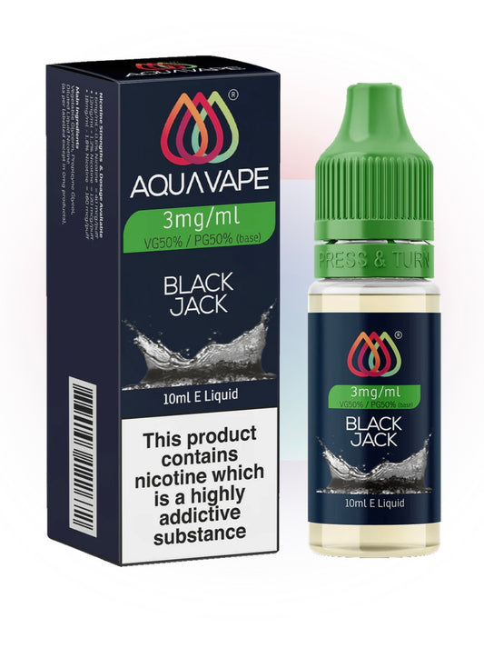 AQUAVAPE
BLACK JACK E-LIQUID BY AQUAVAPE - 10ML